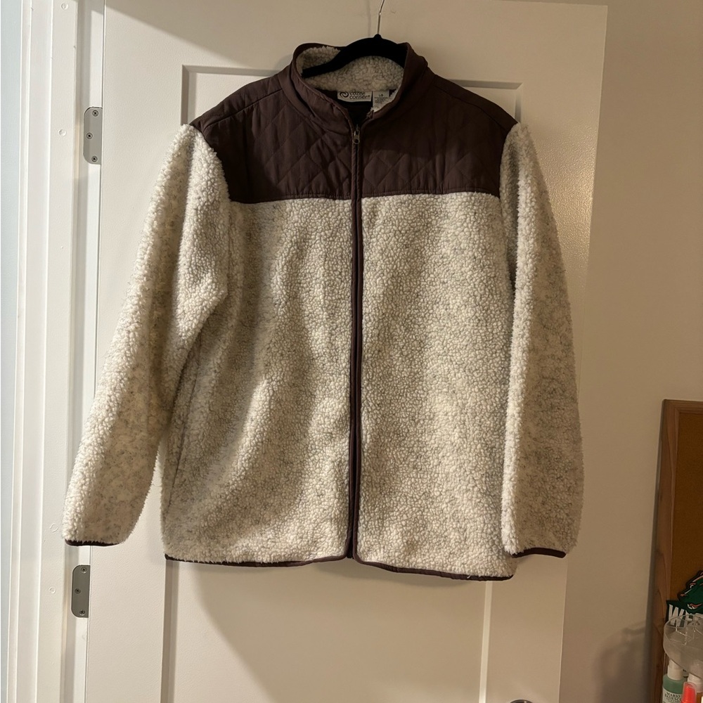 Cozee Corner Size Large Women’s Fleece Zip Up